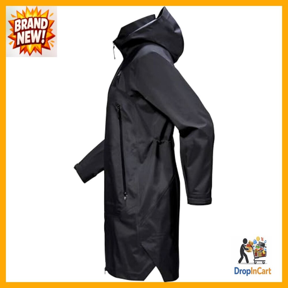 Thigh-Length Performance Hardshell Coat Waterproo… - image 4